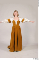  Photos Medieval Civilian in dress 2 Medieval clothing dress t poses whole body woman in dress 0001.jpg